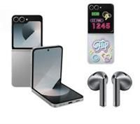 SAMSUNG Galaxy Z Flip6 (256 GB, Silver) Bundle - DAMAGED BOX