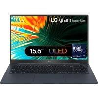 LG gram SuperSlim 15Z90ST-G.AD78A1 15.6" Refurbished Laptop - IntelCore£ Ultra 7, 1 TB SSD, Dark Blue (Excellent Condition), Blue