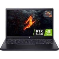 ACER Nitro V15 15.6" Refurbished Gaming Laptop - AMD Ryzen 7, RTX 4060, 512 GB SSD (Very Good Condition), Black