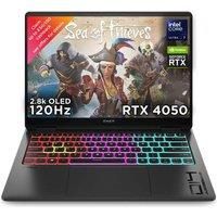 HP OMEN Transcend 14-fb0006na 14" Refurbished Gaming Laptop - IntelCore? Ultra 7, RTX 4050, 1 TB SSD (Very Good Condition), Black