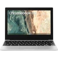 SAMSUNG 11.6" Refurbished Chromebook Go - IntelCeleron, 64 GB eMMC, Silver (Very Good Condition), Silver/Grey