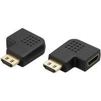 SANDSTROM SHDMAD119 HDMI to HDMI LShaped Adapter Set