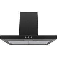 LOGIK L60CHDB21 Chimney Cooker Hood  Black  Currys