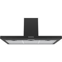 LOGIK L90CHDB21 Chimney Cooker Hood - Black - Currys