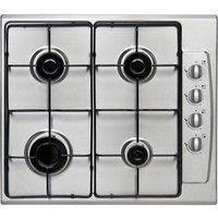 ESSENTIALS CGHOBX21 Gas Hob  Stainless Steel  Currys