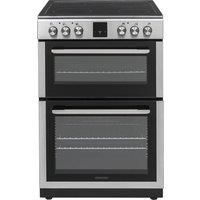 KENWOOD KDC66SS22 60 cm Electric Ceramic Cooker - Silver, Silver/Grey