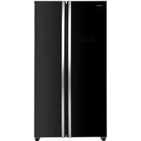 KENWOOD KSBSB23 American-Style Fridge Freezer - Black, Black