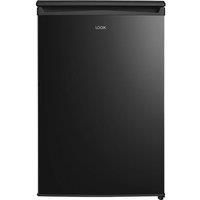 LOGIK LUL55B23 Undercounter Fridge - Black, Black