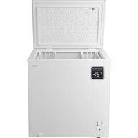LOGIK L198CFW23 Chest Freezer - White, White