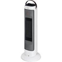 LOGIK L20CTH23 Portable Hot & Cool Ceramic Fan Heater - White