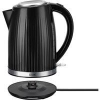 LOGIK L17PKB23 Jug Kettle - Black, Black