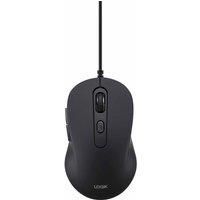 LOGIK L6BWDM23 Optical Mouse, Black