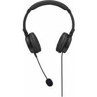 LOGIK LHSOE23 Headset - Black, Black