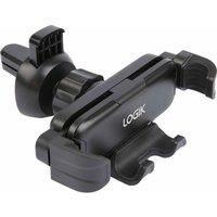LOGIK Universal Smartphone Car Air Vent Mount - Black, Black