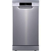 KENWOOD KDW45X25 Slimline Dishwasher - Stainless Steel, Stainless Steel