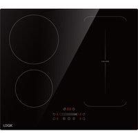LOGIK LIHOBBRB25 60 cm Electric Induction Hob - Black, Black