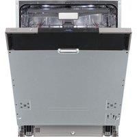 KENWOOD KID16X25 Full-size Fully Integrated Dishwasher, Silver/Grey