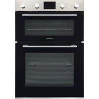 KENWOOD KBIDOX25 Electric Built-in Double Oven - Black & Stainless Steel, Stainless Steel
