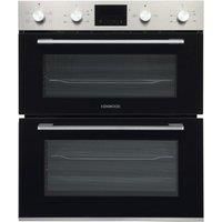 KENWOOD KBUDOX25 Electric Built-under Double Oven - Black & Stainless Steel, Stainless Steel