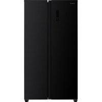 KENWOOD KSBSBD25 American-Style Fridge Freezer - Black, Black