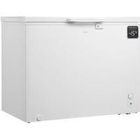 LOGIK L293CFW25 Chest Freezer - White, White