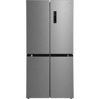 LOGIK L4D83X25 Fridge Freezer - Inox, Silver/Grey
