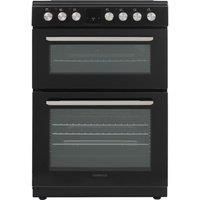 KENWOOD KDC60B25 60 cm Electric Ceramic Cooker - Inox, Black,Silver/Grey
