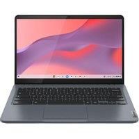 LENOVO IdeaPad Slim 3i 14" Refurbished Chromebook Plus - IntelCore£ i3, 256 GB eMMC, Grey (Very Good Condition), Silver/Grey