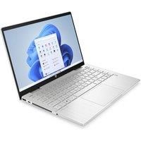 HP Pavilion x360 14-ek1550sa 14" 2 in 1 Refurbished Laptop - IntelU300, 128 GB SSD, Silver (Very Good Condition), Silver/Grey