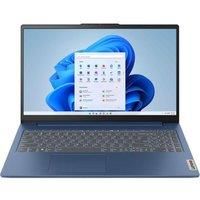 LENOVO IdeaPad Slim 3 15.6" Refurbished Laptop - IntelN100, 128 GB UFS, Blue (Excellent Condition), Blue