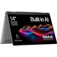 HP ENVY x360 14-fc0502na 14" 2 in 1 Refurbished Laptop - IntelCore£ Ultra 7, 1 TB SSD, Silver (Excellent Condition), Silver/Grey