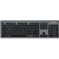 SANDSTROM SDUALKB25 Ultra-slim Wireless Keyboard - Black & Grey, Black,Silver/Grey