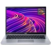 ACER Aspire Go 14" Refurbished Laptop - AMD Ryzen 3, 128 GB SSD, Silver (Very Good Condition), Silver/Grey