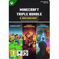 XBOX Minecraft Triple Bundle - Xbox Series X-S & Xbox One, Download