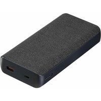 GOJI 20000 mAh Portable Power Bank - Black, Black