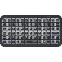 LOGIK LMINIKBI26 Mini Bluetooth Keyboard - Black, Black