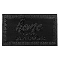 JVL Fauna Home Scraper Rubber Pin Doormat, 40x70cm