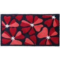 JVL 57x100cm Solemate Hand Carved Posy Door Mat
