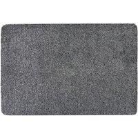 JVL Kensington Barrier Door Mat, Grey, 60 x 90 cm, Large