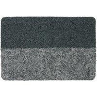 JVL Chelsea Barrier Scraper Door Mat, Grey, 50 x 75 cm, Small