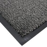 JVL Grey Black Heavy Duty Barrier Door Floor Mat, 60 x 80 cm