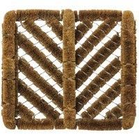 JVL Boot shoe scraper coir wire muddy dirty boots wellingtons