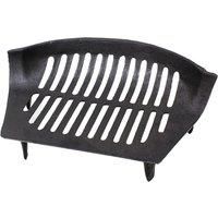 JVL Chiltern Fireside Accessory Log Coal Fire Grate, Black