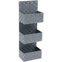 JVL Vichy 3 Tier Nylon Hanging Storage Unit