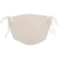 Replacement Log Or Storage Baskets Cotton Lining Cream Colour Medium, Large