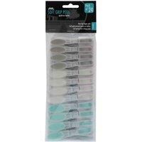 JVL Soft Grip Clothes Pegs, Pack of 24