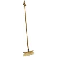 JVL 20-306 Bamboo Indoor Sweeping Brush Broom, Natural, 128cm