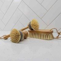 JVL Natural Bamboo Cleaning Bundle Set