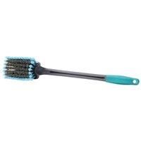 JVL Car Bike Alloy Wheel Soft Bristle Long Handle Brush with a Comfort Grip