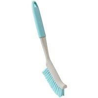 JVL Pro Anti-Bacteria 2 in 1 Grout Tile Cleaning Brush, Blue, One Size